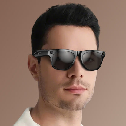 AI Smart Glasses Strap Camera Photo Translation Recognition Bluetooth