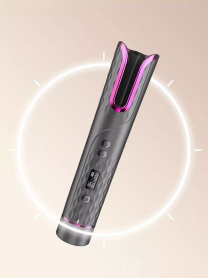 Automatic Rotating Ceramic Hair Curling Iron