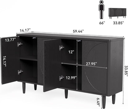 Buffet Cabinet Sideboard With Storage