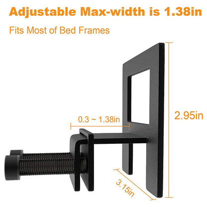 Non-slip Mattress Baffle Fixer Adjustable Stopper