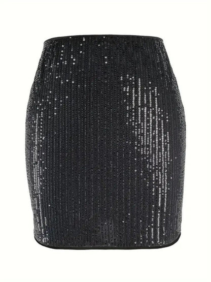 Sequin Mini Skirt