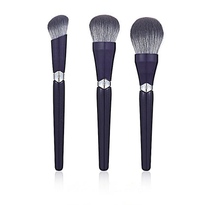 Portable Makeup Brush Suit Soft Hair Face Powder