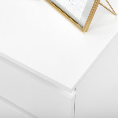 4-drawer Cabinet Without Handles, White