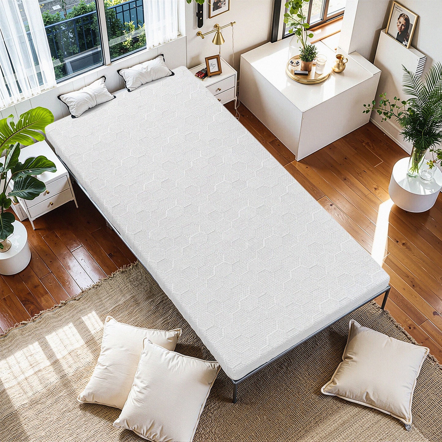 3-inch Memory Sponge Mattress Brings You Comfortable Sleep And Is Suitable For Various Scenarios