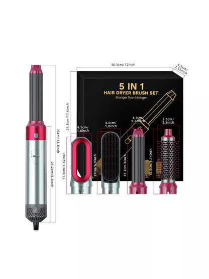 5-in-1 Interchangeable Hot Air Brush