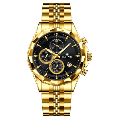 Mens Luminous Six-hand Personalized Watch Stylish And Eye-catching