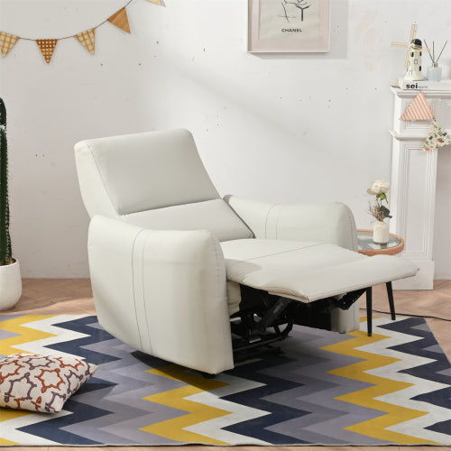 Electric Recliner, PU Leather Recliner With USB Port
