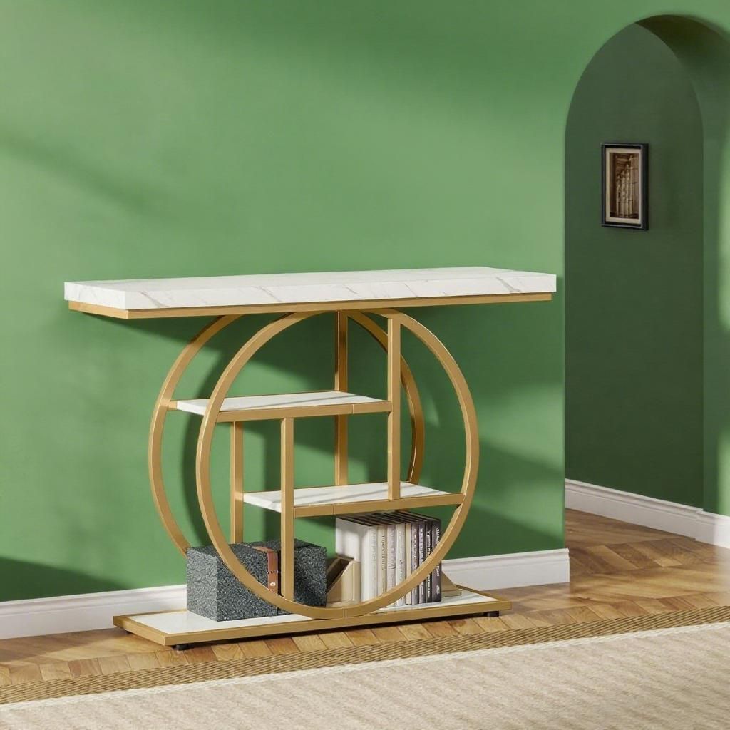 Console Table Sofa Entryway Table Wood Accent Tables