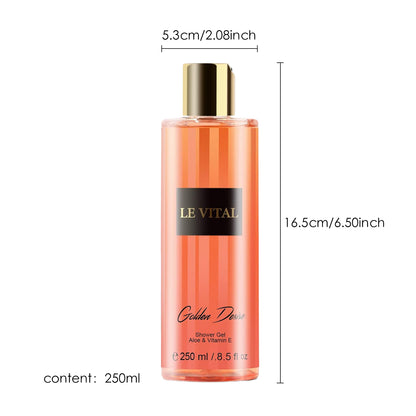 Shower Gel - Genuine Attraction&Shower Gel - Silk Velvet 8.5fl.oz, 250ml 12, Master
