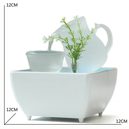 Office Desktop Decorative Circulating Water Ornaments