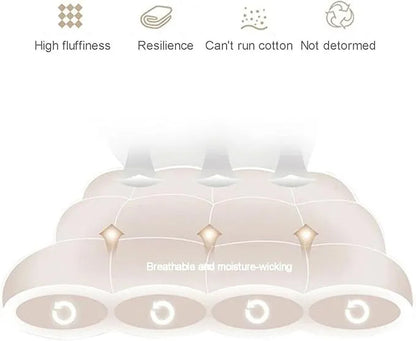 Topper Pad For Mattress Gray