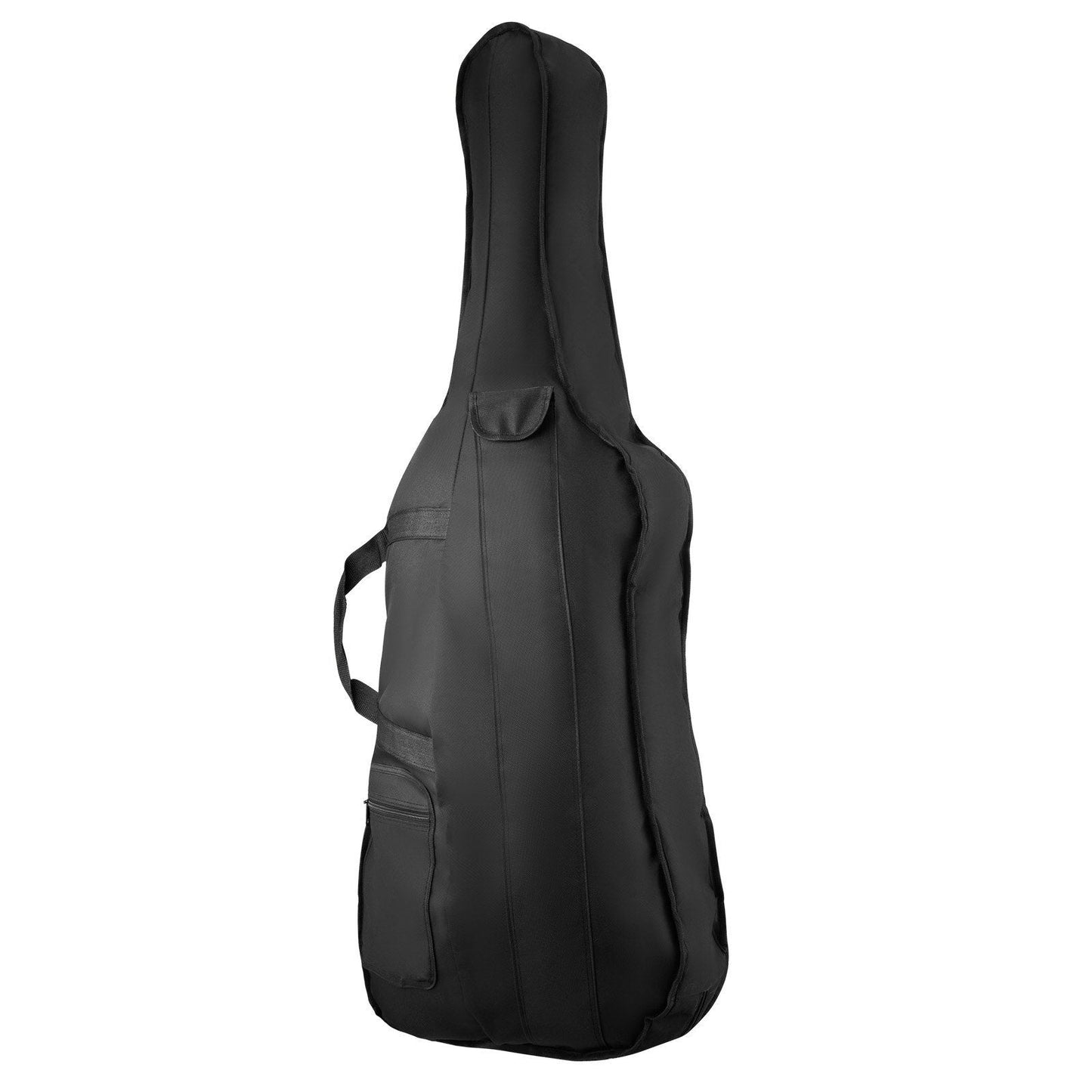 Portable Composite Carbon Fiber 4/4 Full Size Violin Case Black Carrying Bag