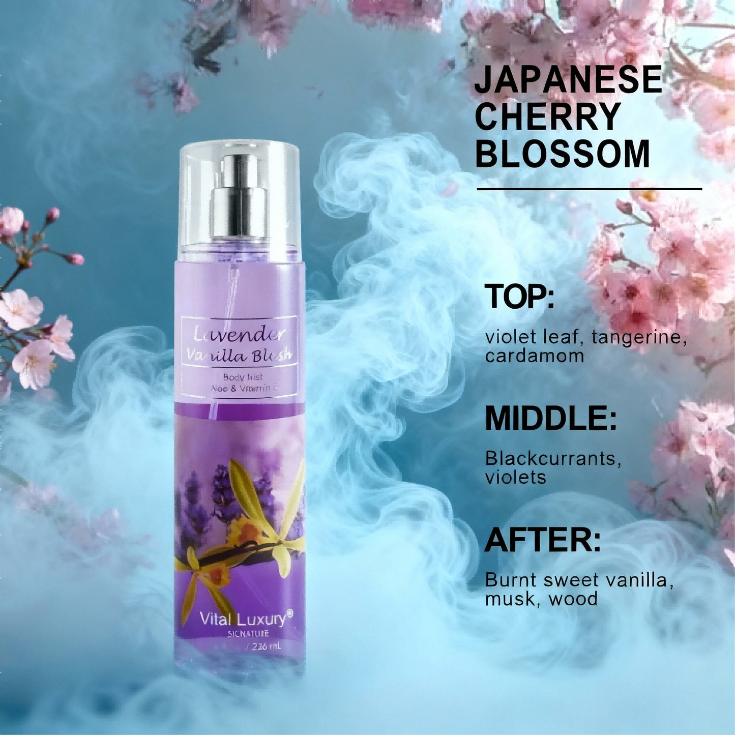 Women's Perfume Body Mist 7.98oz, Lasts 6-8 Hours, Features A Gentle And Captivating Scent. A Must-have For Dates And Parties, The Perfect Gift Choice