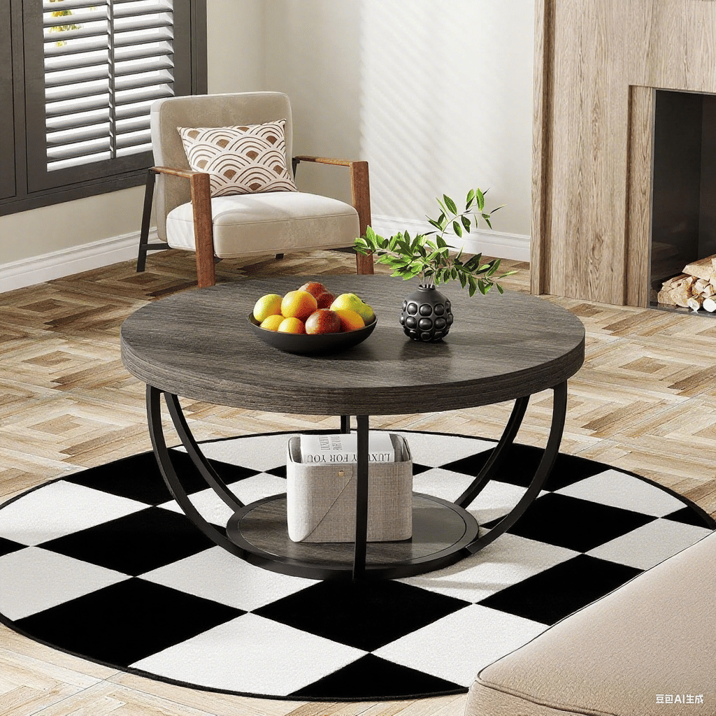Coffee Table, Sofa Side Table, Living Room Table, Side Cabinet