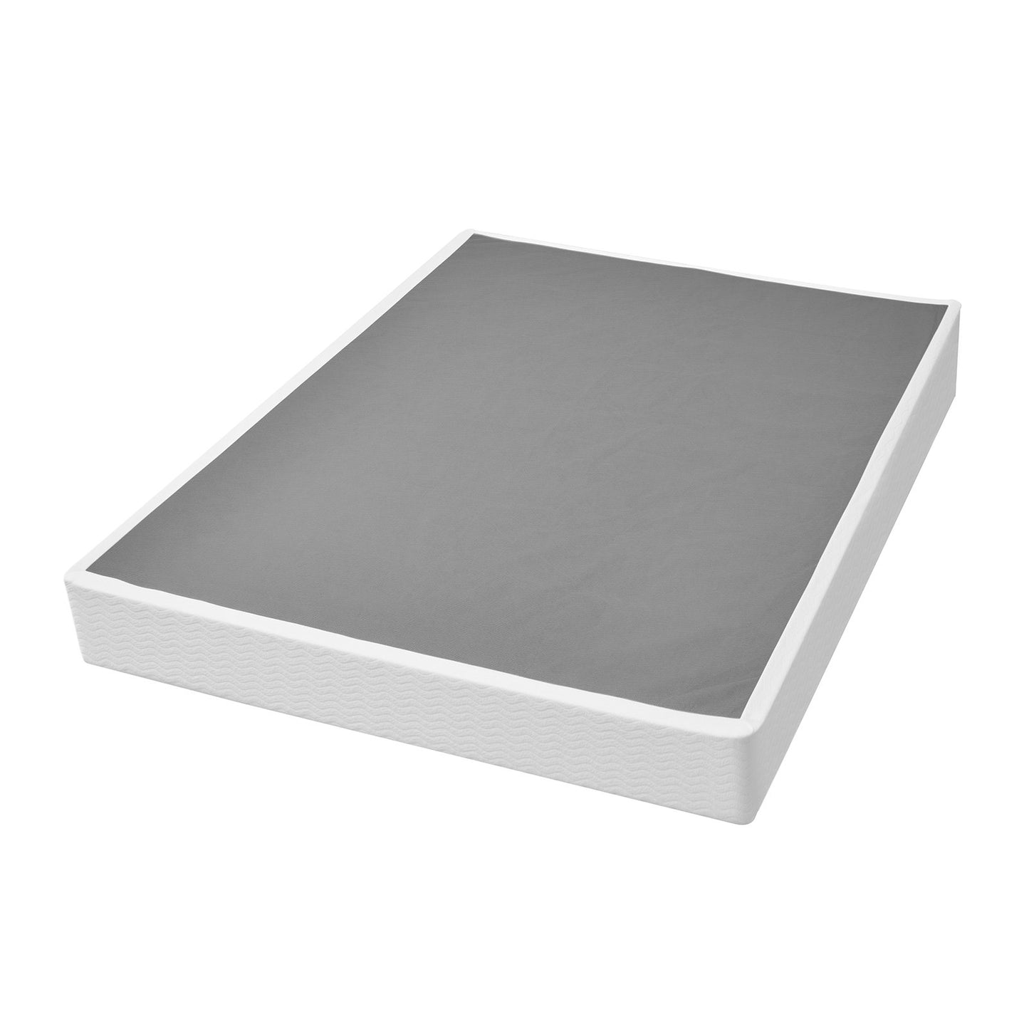 Box Spring, Queen Size Bed Frame With Washable Fabric Cloth, Heavy Duty Metal Frame For Queen Bed, 9 In Mattress Foundation, 3500 Lbs Max Weight Capacity, Easy Assembly, 79.1L X 59.6W X 9.1H In