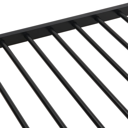 Full Over Full Metal Bunk Bed , No Box Spring Needed, Easy Assemble