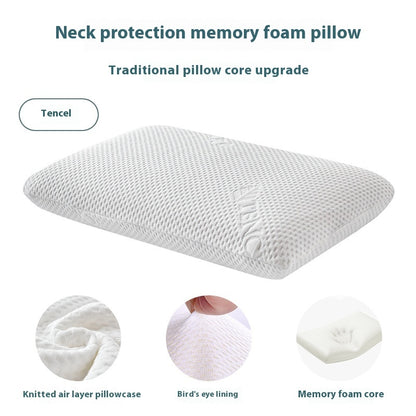 Memory Foam Slow Rebound Cervical Spine Neck Support Household Memory Pillow