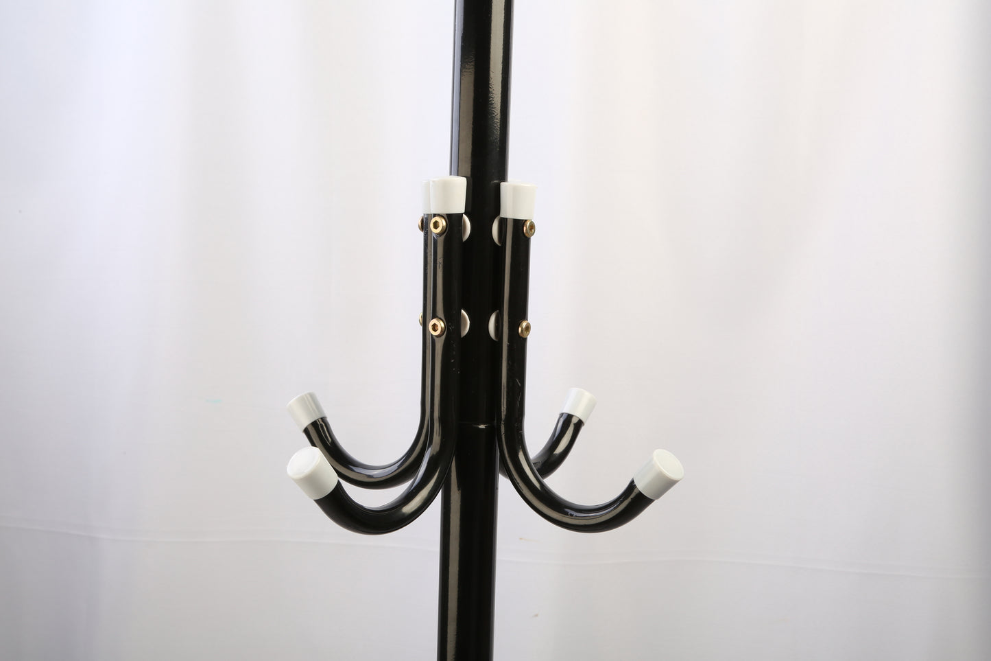 Black-White Options -- 1Pc Standing Coat Hat Rack Organizer