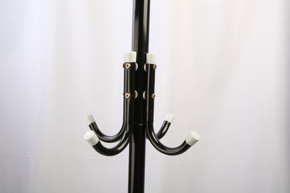 Black-White Options -- 1Pc Standing Coat Hat Rack Organizer