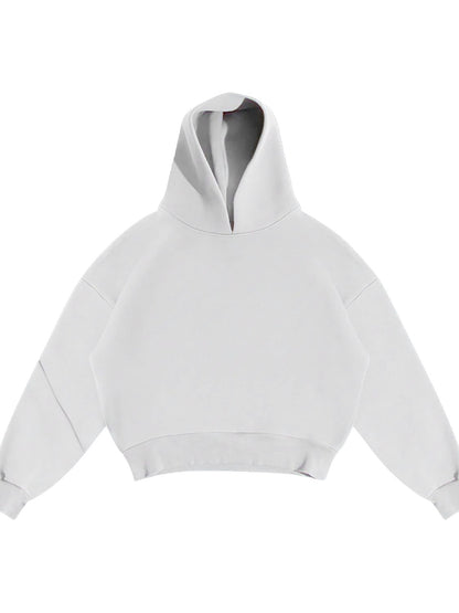 Men's Drop Shoulder Long Sleeve Hoodie