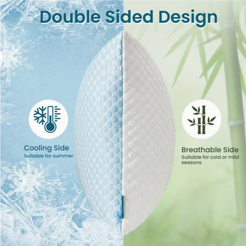 Cooling Breathable Tofu Pillows 2 PACK