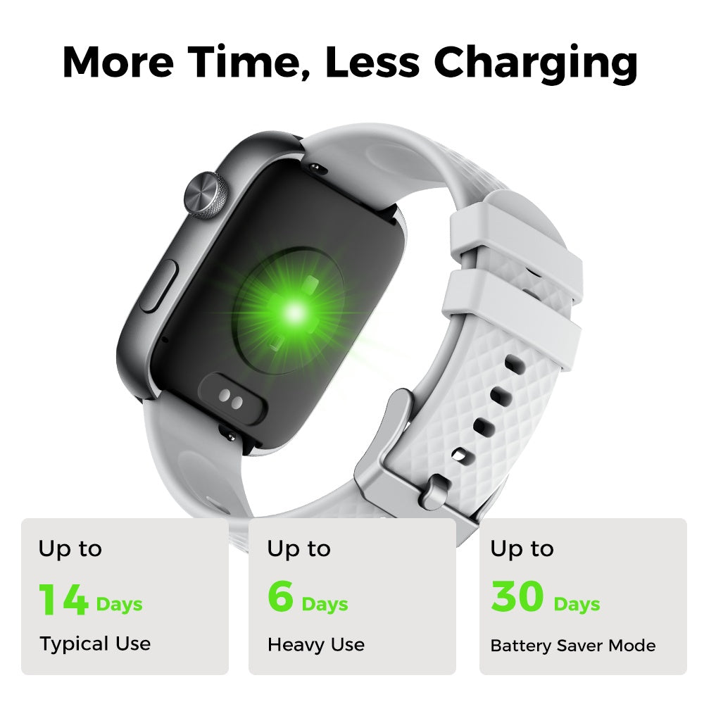 Smart Watch Bluetooth Call &1.95 HD Screen -Heart Rate SpO2 Sleep Monitor, 3ATM Waterproof Fitness Tracker For IoS Android