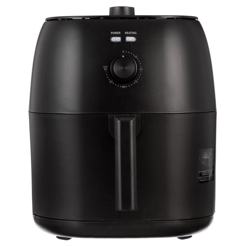 8 Qt Air Fryer, Black - Automatic Shutoff