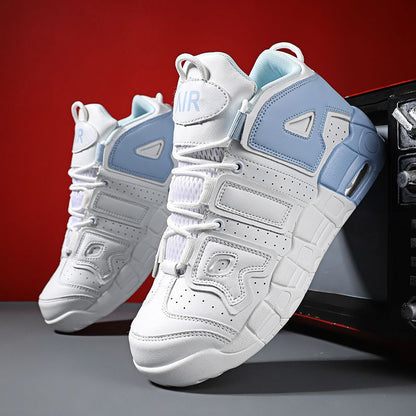New men's and women's trend fashion personality basketball sneakers fashion match men's sneakers 5 colors