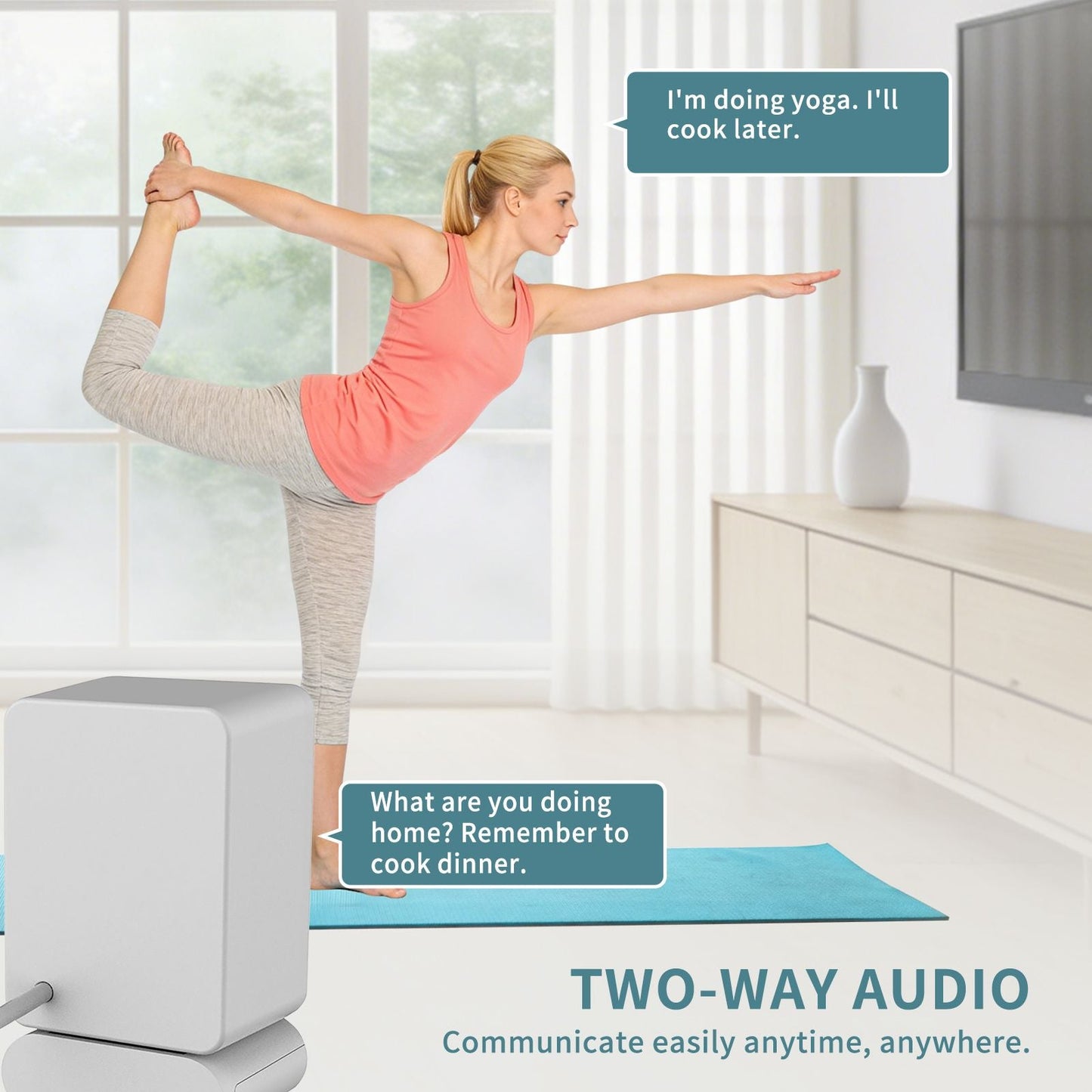 Discreet WiFi Surveillance Camera for Home Security - Motion Detection Alarm for Windows