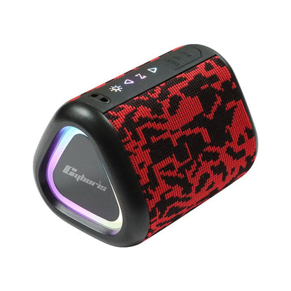 Cyboris S1 High Quality Portable Mini Waterproof Bluetooth Speaker, Wireless V5.4 Outdoor TWS Stereo Sporting Speakers 15W Loud Stereo Soundbox