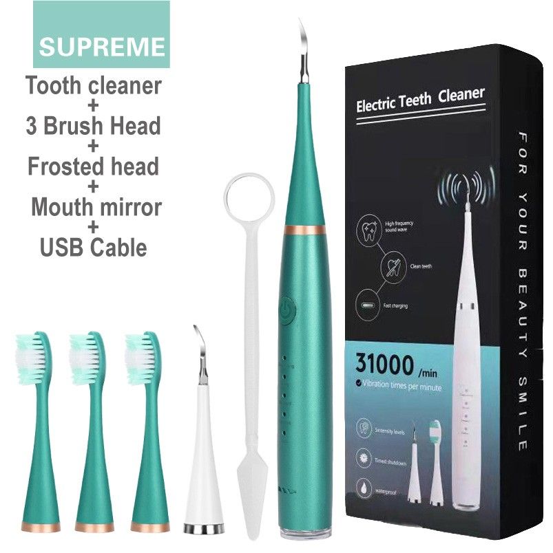 Ultrasonic Dental Scaler Teeth Whitening Electric Dental Calculus Remover Teeth Whitener Oral Care Ultrasonic Dental Cleaner