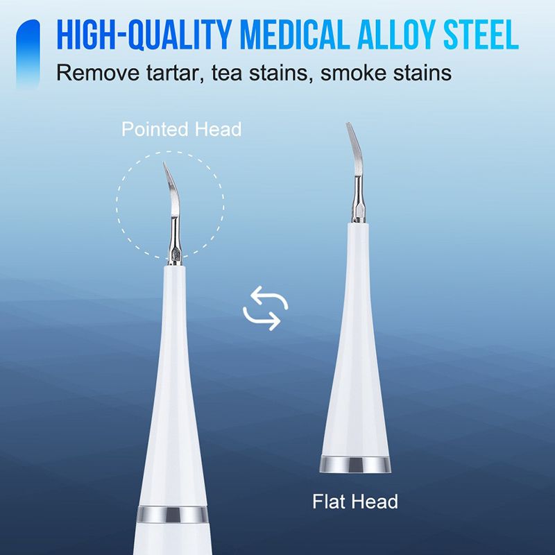 Ultrasonic Dental Scaler Teeth Whitening Electric Dental Calculus Remover Teeth Whitener Oral Care Ultrasonic Dental Cleaner