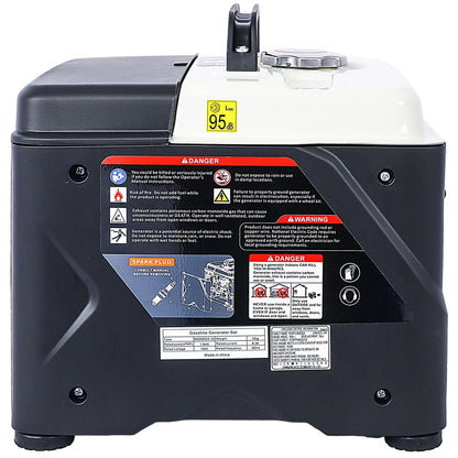 Portable Inverter Generator,1200W ultra-quiet gas engine, EPA Compliant, Eco-Mode Feature, Ultra Lightweight for Backup Home Use & Camping