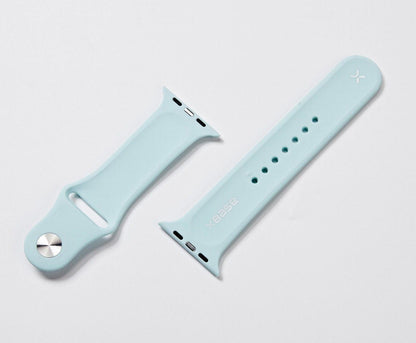 White Silicone Watch Band Made for Apple Watch - Large (42/44/45/49mm)