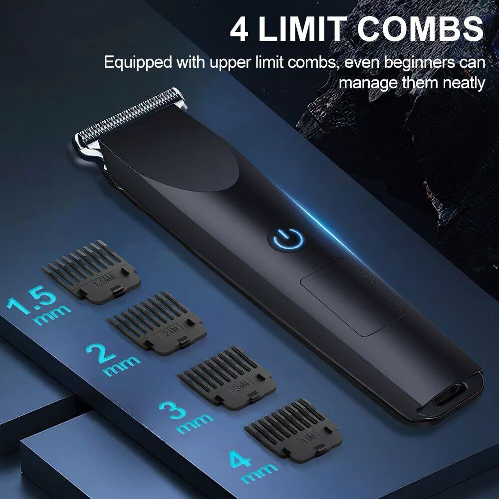 Professional Hair Clippers Trimmer Cutting Beard Cordless Barber Shaving Machine