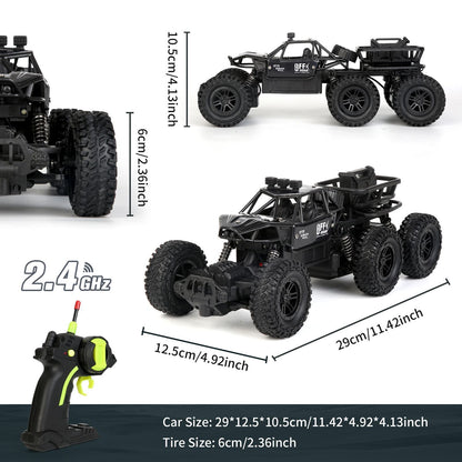 All-terrain Electric Toy Car, Alloy Car, 1:20 Scale Model Car, 2.4GHz R/ C Off-road Car, High-speed Car, with Headlights And Shock Absorption, Birthday Gifts for Kids Over 3 Years Old