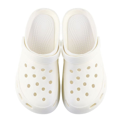 Beach summer thick soled hole shoes Baotou sandals Women's outdoor slope heel with accessories Garden shoes wholesale