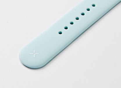 White Silicone Watch Band Made for Apple Watch - Large (42/44/45/49mm)