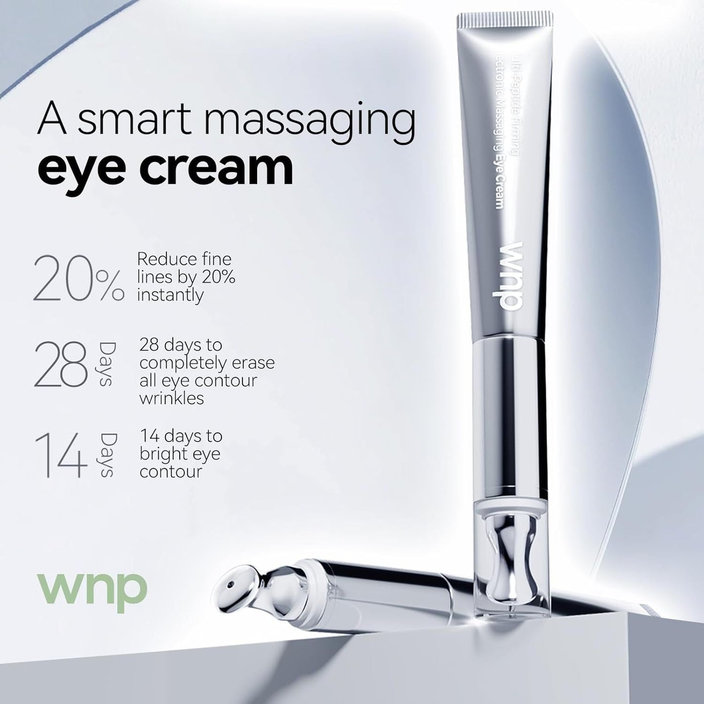 Rejuvenating Multi-Peptide Eye Cream for Puffiness & Dark Circles - Powerful Anti-Aging Formula