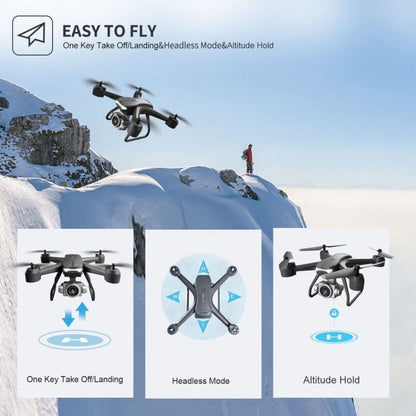 2026 Professional Drone 6K HD Dual Camera Wifi FPV Portable RC Quadcopter 2 BATTERY,Drones suitable for adults/beginners.Logistics is randomly sent by UPS/UNI/USPS/.GOFO