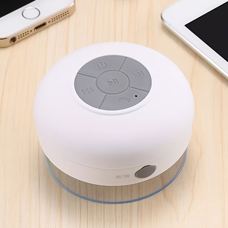 1PC Portable Speaker Wireless Waterproof Shower Speakers For Phone Subwoofer Hand Free Car Speaker Loudspeaker