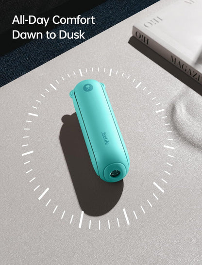 Handheld Travel Fan, Upgraded Mini Portable Fan with Up to 24 Working Hours for Long-term Outdoor Cooling, Combines Power Bank and Flashlight, Used for Summer, Cruise, Concert