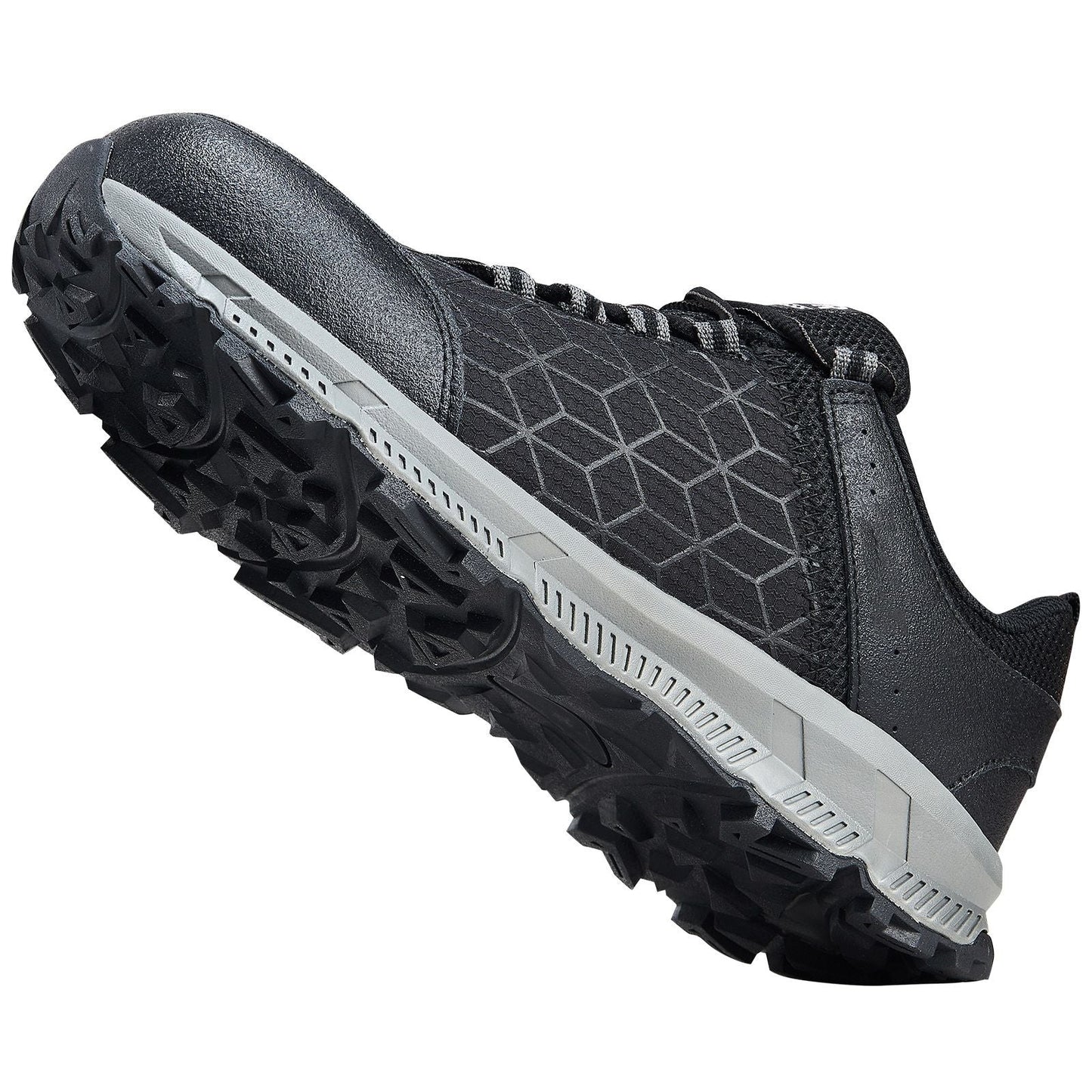 Steel Toe Shoes for Men, US Size 8.5 Wide, Men's Cushion Sport Safety Toe Athletic Work Shoe, Indestructible Safety Sneakers Lightweight,Breathable Industry Construction Work Shoes, Black