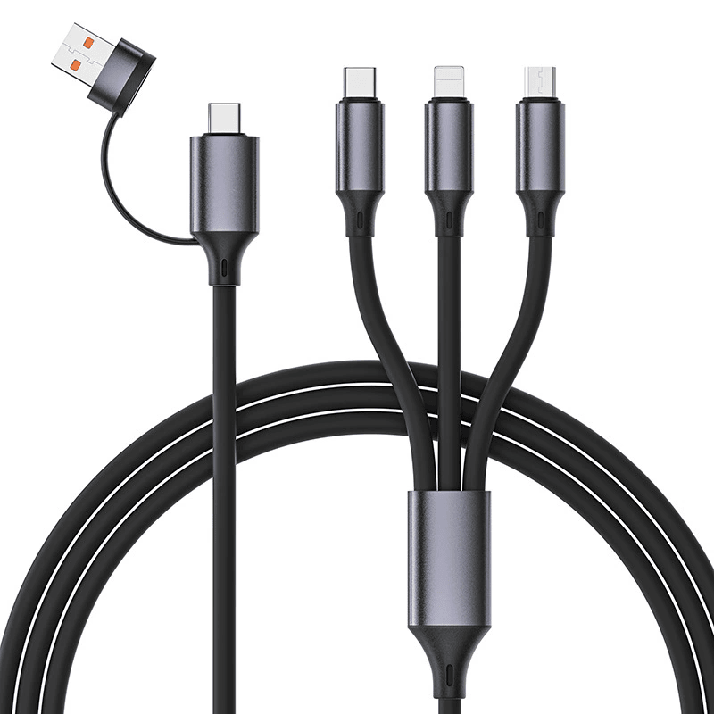 3P Experts Bold Dual  4 N 1 Charging Cable