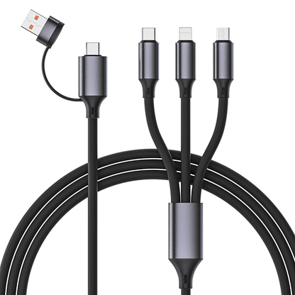 3P Experts Bold Dual  4 N 1 Charging Cable
