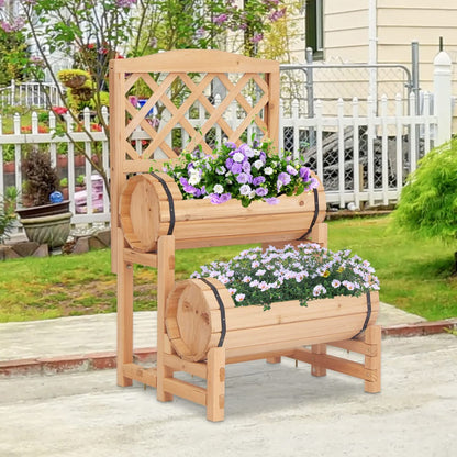 PPL Outdoor Planter Raised Garden Bed - Planter Boxes Outdoor, Herb Garden Planter Outdoor, Planters for Outdoor Plants