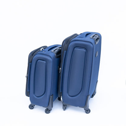 Oxford cloth suitcase Navy blue