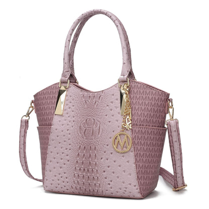 MKF Collection Kristal M Signature Tote Bag by Mia k