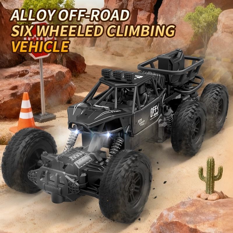 All-terrain Electric Toy Car, Alloy Car, 1:20 Scale Model Car, 2.4GHz R/ C Off-road Car, High-speed Car, with Headlights And Shock Absorption, Birthday Gifts for Kids Over 3 Years Old
