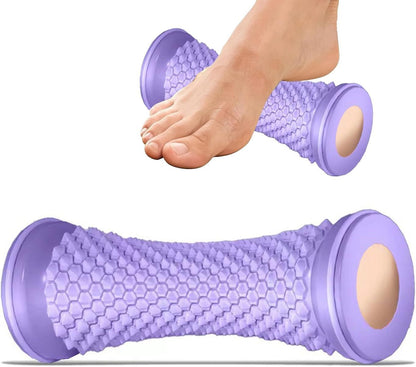 Foot Massage Roller Manual Trainer for Relieve Plantar Fasciitis Heel & Foot Arch Pain and Deep Tissue Massage Multi-Functional Feet Massages Trigger Point Therapy Reflexology Tool